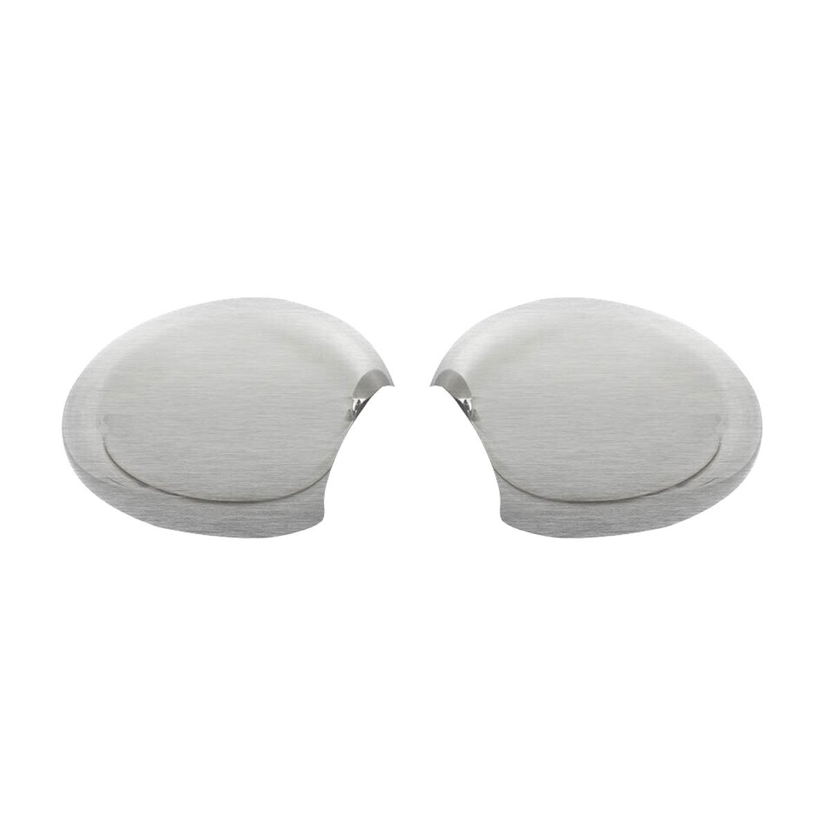 Mini Cooper Clubman R55 Mirror Cover - Omac - Brushed Silver - '07-'14
